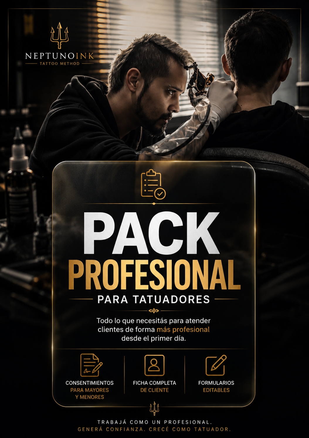 📋 PACK PROFESIONAL - Todo lo que necesitás para atender clientes de forma más profesional desde el primer día.